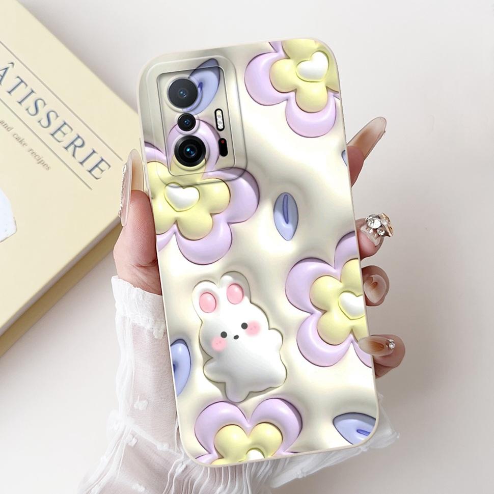 Soft TPU Cover For Xiaomi 11T Case Cute Panda Pattern Phone Case For Xiaomi 11T 12T 13T 5G Back Cover Xiaomi11T Xiaomi12T Shell