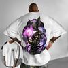 Dragon Ball Summer Men's T-Shirt Japan Anime Beerus Autumn Breathable Harajuku Boys Children's Parent-Child Trend Short Sleeves