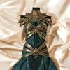 Queen of the Elven" Steel Medieval Lady Armor Suit- Female Armor Suit- Full Body Lady Costume Female Elven Halloween Costume