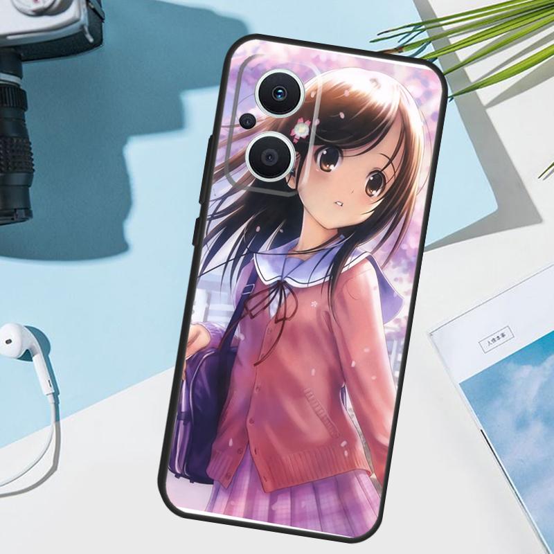 Милый сексуальный аниме-чехол для девушки для OPPO Reno 11 12 13 14 Pro 11F 12F 13F 14F 7 8 Lite OPPO Find X5 X6 X8 X9 Pro