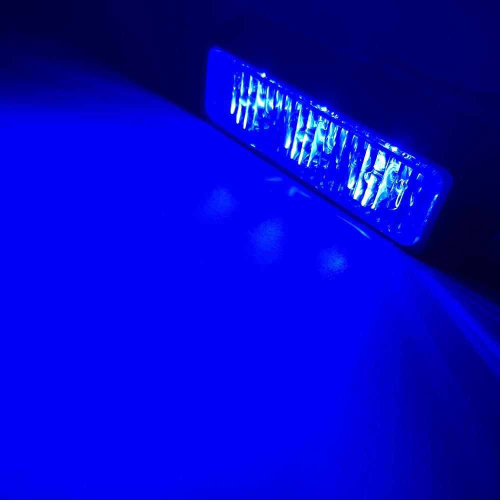 3 светодиодных аварийных стробоскопа, маячок для автомобиля, грузовика, аварийная сигнальная лампа, поверхностный монтаж, мигающий световой бар 12 В/24 В