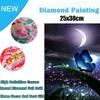 (SU)5D Embroidery Paintings Rhinestone Pasted DIY 25x30CM