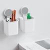Настенный держатель для зубной пасты, чашка для рта, водонепроницаемый держатель, полка для хранения в ванной, без дрели, портативная стойка, организация