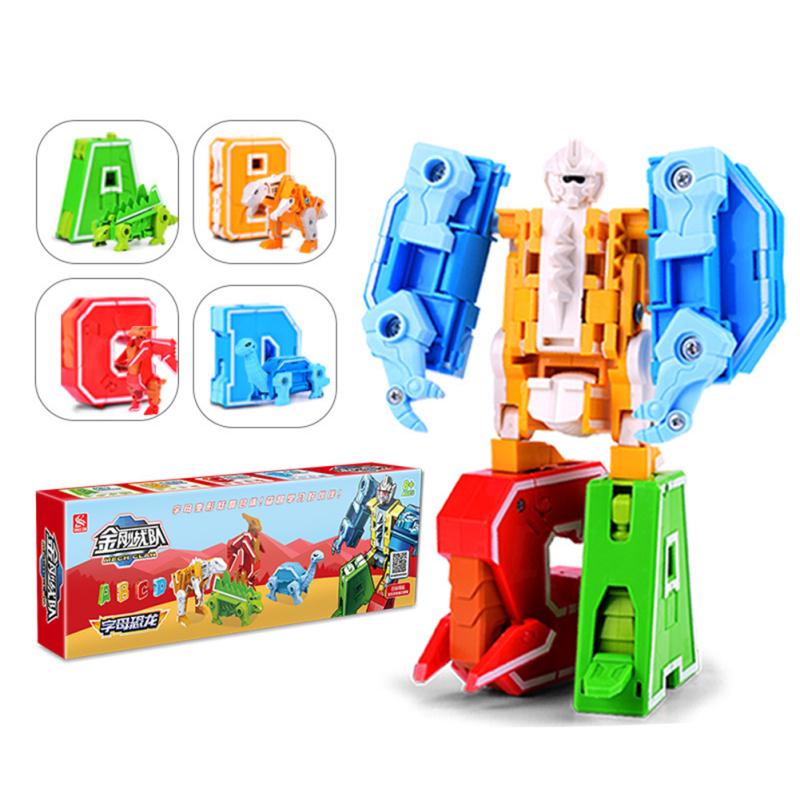 Команда Кинг-Конг, английский алфавит, деформация динозавра, игрушка для раннего образования, подарок