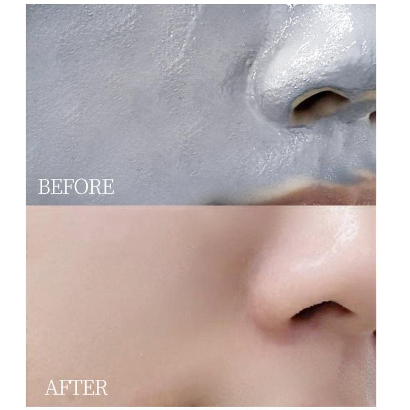 Грязевая маска с бамбуковым углем, очищающая, контролирующая жирность, грязевая маска, адсорбирующая, сужающая поры, очищающая грязевая маска