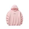 Anta Hooded Fleece Pullover Long Sleeve Knitted Casual Versatile Sweatshirt Unisex Sweatshirt Peach-Blossom-Pink 972618705N-2