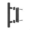 Barn Door Handle, Flush Pull Handle Rustic Sliding for Gate Shed Home