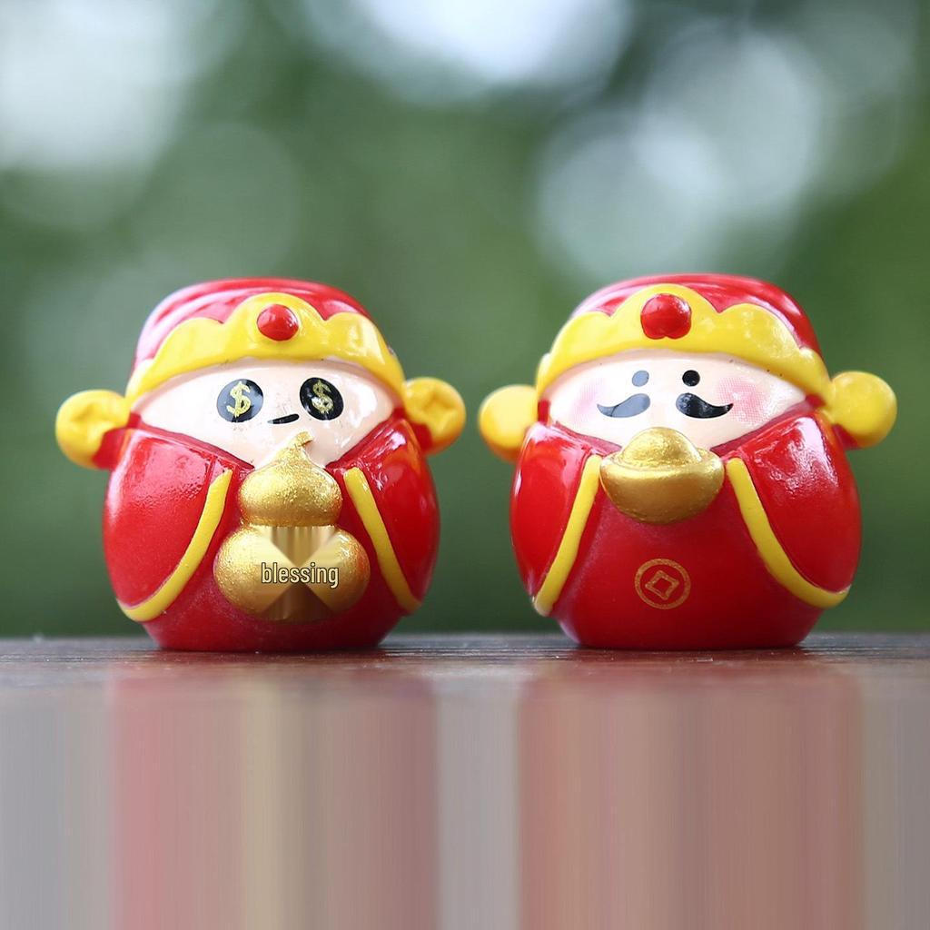 Новогодняя фигурка из смолы - Слепой бокс - Бог Богатства Декоративное украшение