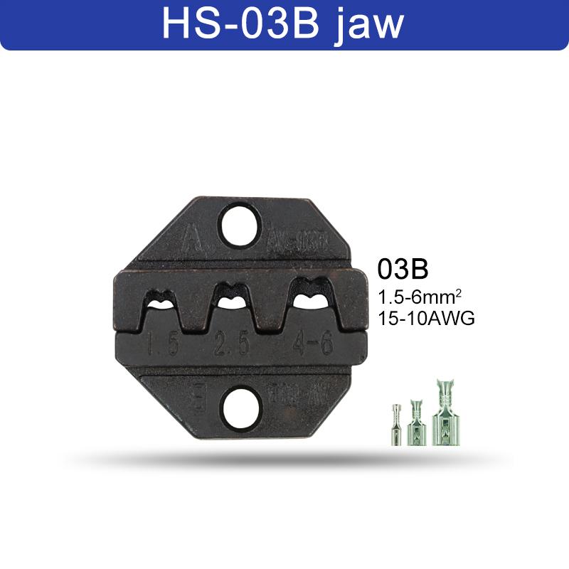 1 шт. HS обжимные клещи, плоскогубцы, штампы, вилка, изоляция трубки, неизолированный флаг, клеммы для коаксиального кабеля, сменные обжимные YEFYM