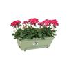 ELHO Balcony Box Barcelona Allin1 - L 50 X W 28 X H 19 Cm - Balcony, Outdoor - 100% Recycled - Green