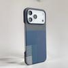 Тонкий безрамочный чехол с рисунком под карбон для iPhone 17 Air 16 15 14 13 12 Pro Max Plus, с магнитами MagSafe, пластиковый бампер