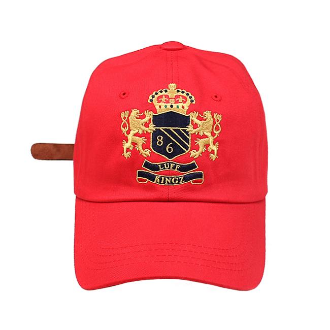Кепка Leopeukingjeu King'S Gold Crest Красная