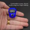 1PC Mini Household Electronic Counter Hand Tally Clicker Counter Ring Digital Counters Stroke Contador for Pray Soccer Exercise