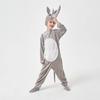 Adorable Kids Animal Halloween Rhinoceros Polyester Unisex Costumes For Boys And Girls