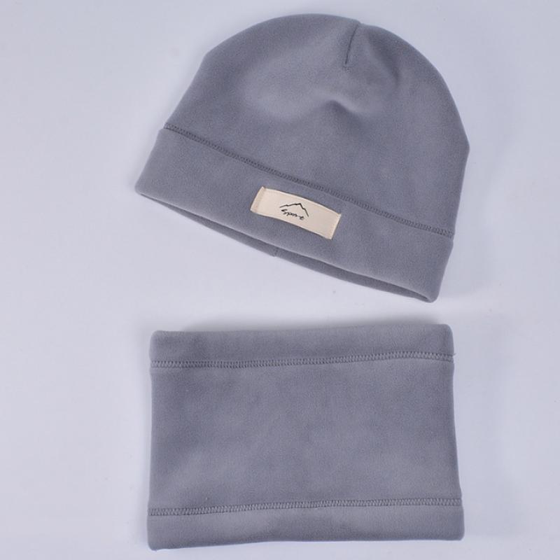 Комплект из 2 предметов: детская зимняя шапка, плюшевая подкладка, теплые уши, шея, детская шапка, шарф, костюм, детская шапка для девочек, мальчиков, аксессуары 8-15 лет