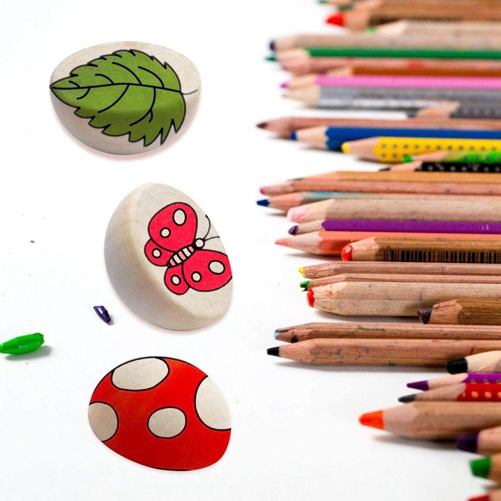 Handmade Semi-Spherical Eco-Friendly Loose Beads Craft Balls Graffiti Accessories Balls Bead