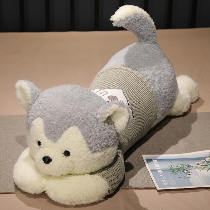 Мультяшный свитер Собака Подушка-игрушка Плюшевая игрушка Кукла Щенок Собака Кукла Детская успокаивающая тряпичная кукла