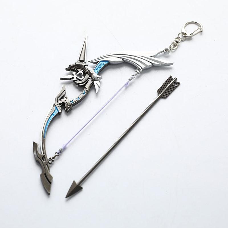 Брелок Genshin Impact с мечом Genshin Косплей Оружие Skyward Blade Брелок