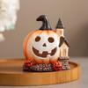 Хэллоуин Тыква Украшения Смола Тыква Фигурки Настольные Центральные Композиции для Уличного Внутреннего Сказочного Сада Украшения