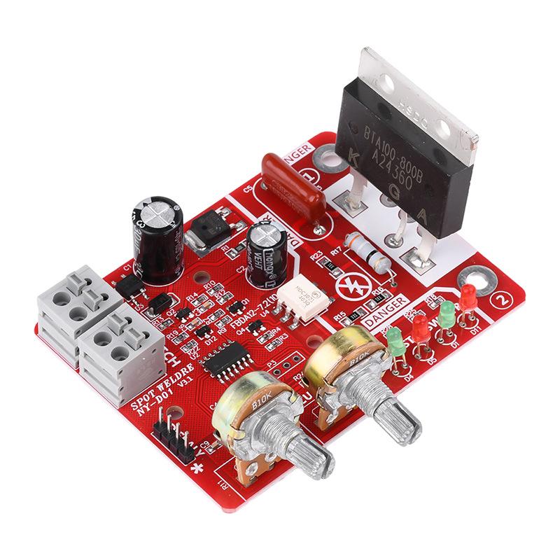 NY-D01 40A Digital Pulse Spot Welder Control Board with Time Adjustment