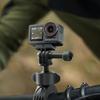 Быстросъемный зажим-крепление на руль для экшн-камер, вращающийся на 360 градусов, легкий и надежный.