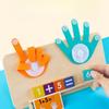 Three-dimensional Children's Finger Addition and Subtraction Arithmeticteaching Aids Kindergarten Puzzle Desktop Parent-child Game Building Block Toys