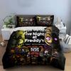 Animatronic characters collage. Bedding sets Duvet cover sets Duvet covers Pillowcases(1*Duvet Cover 2*Pillowcases without duvet insert)