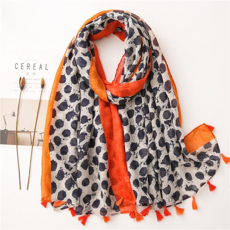 New Fashion Summer Women Scarf Bohemia Flower Beach Hijab Shawls and Wraps Female Foulard Echarpe Designer Pashmina Bandana
