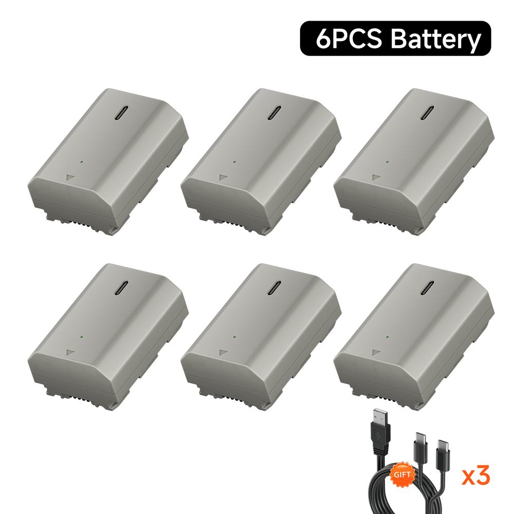PALO NP-FZ100 NP FZ100 Np Fz100 Battery+Type C Port for Sony A6700 BC-QZ1 Sony Alpha A9 a7R III A7 III A7R3 a7R IV A6600 ZV-E1