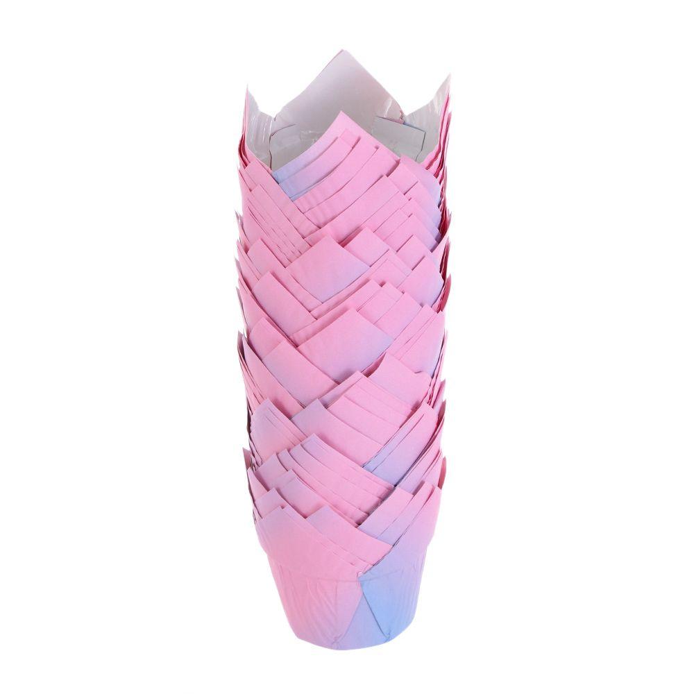 И кухонная утварь Противень для торта Формочки для кексов из жиронепроницаемой бумаги Формочки для кексов Форма для выпечки тюльпанов