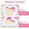 BESTOYARD Styrofoam Heart DIY Christmas Wreath Accessories for Weddings and Set of 18 11cm Wreaths, Shape, Wreaths, Crafts, Rings, Receptions, (6.5cm