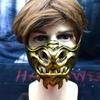 Dress Up Cosplay Red Prajna Mask Half Face Japanese Mask Toy Samurai Cosplay Mask  Children's Toys
