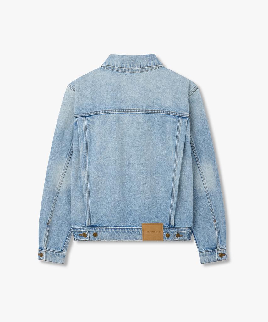 Man On The Boon Trucker Denim Jacket_Blue 4716109024