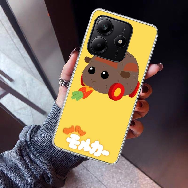 Cute PUI PUI MOLCAR Phone Case For Xiaomi Redmi Note 15 14 14S 13 12S 12 Pro Plus 11S 11 10S 10 4G Cover 11E 11T 5G Print Fundas