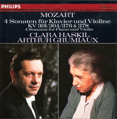 CD ВОЛЬФГАНГ АМАДЕЙ МОЦАРТ; - Сонаты для скрипки и фортепиано 4122532 Philips 1984 Германия Классическая Подержанный