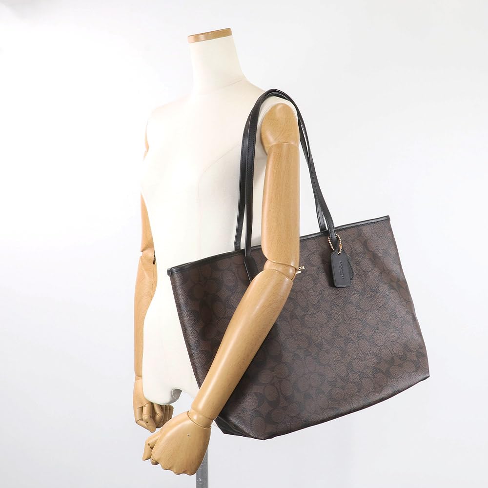 Tote Bag Brown X Black 5696 IMAA8 [Coach] Women's [Product]