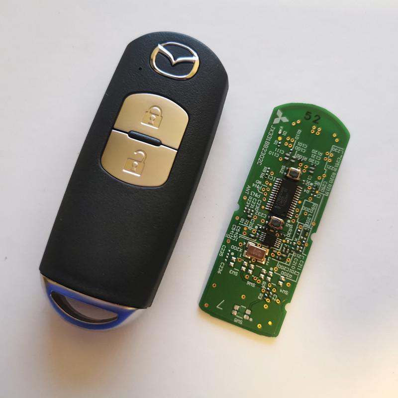 Обновление корпуса смарт-ключа для Mazda Atenza, CX-5, CX-4, Axela