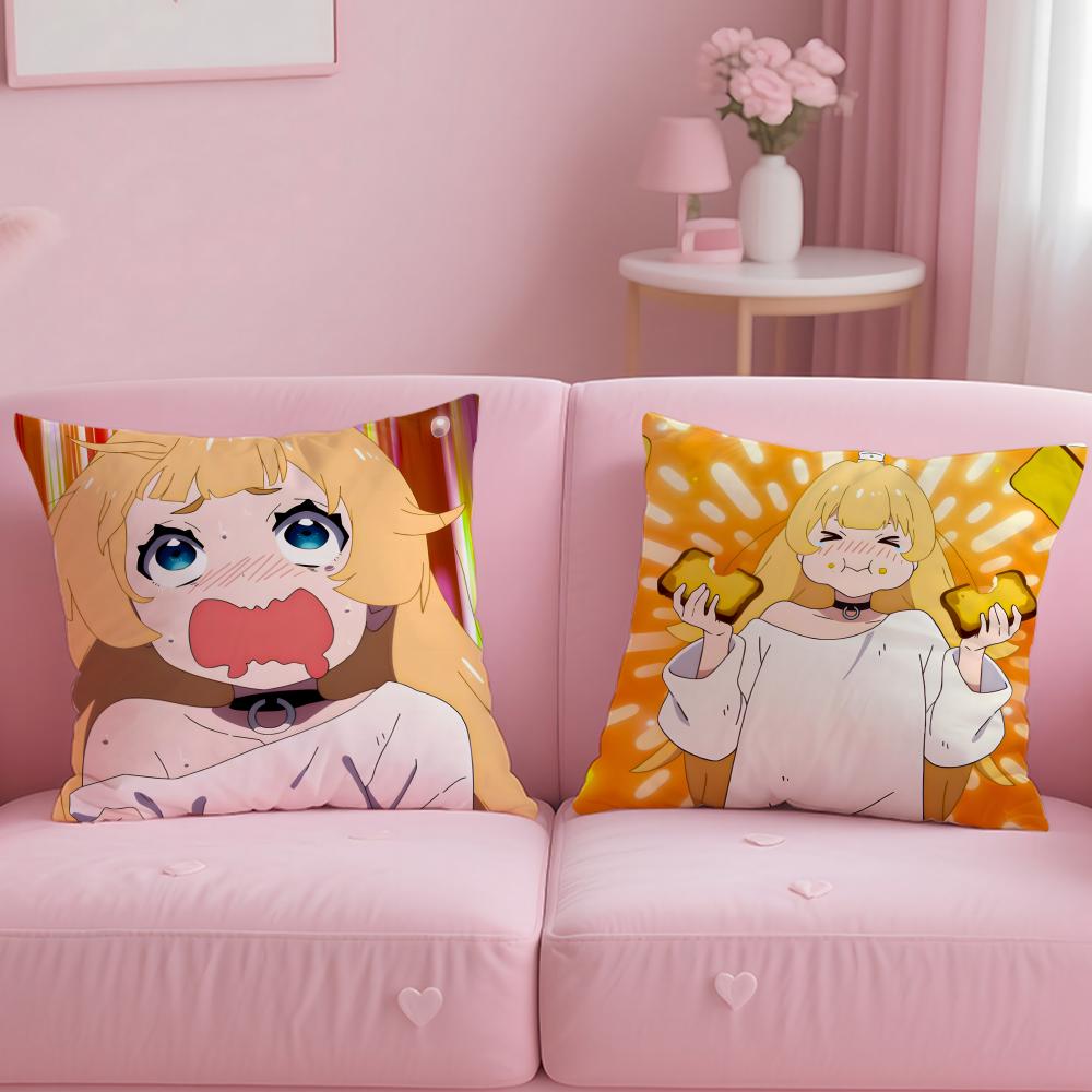 anime Tis Time for Torture Princess Cushion Cover Soft EasyWash Pillow Case Versatile for Couch Bed Travel and Office