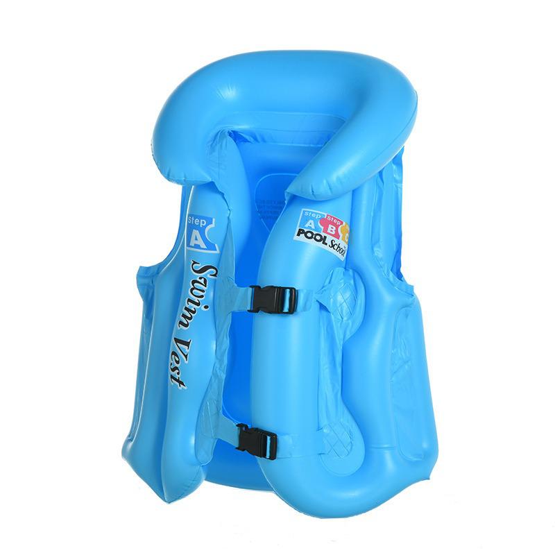 Inflatable ABC Swimsuit Thickened PVC Leakproof Child's Life Jacket