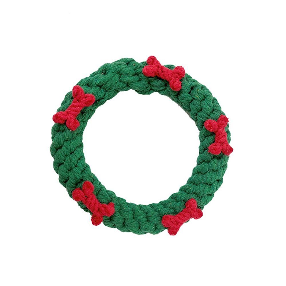 Подарок Щенок Интерактивный Кусать Жевать Игрушки для Питомцев Трость Хлопковые Веревки Узел Чистка Зубов Питомцев Игрушки для Собак