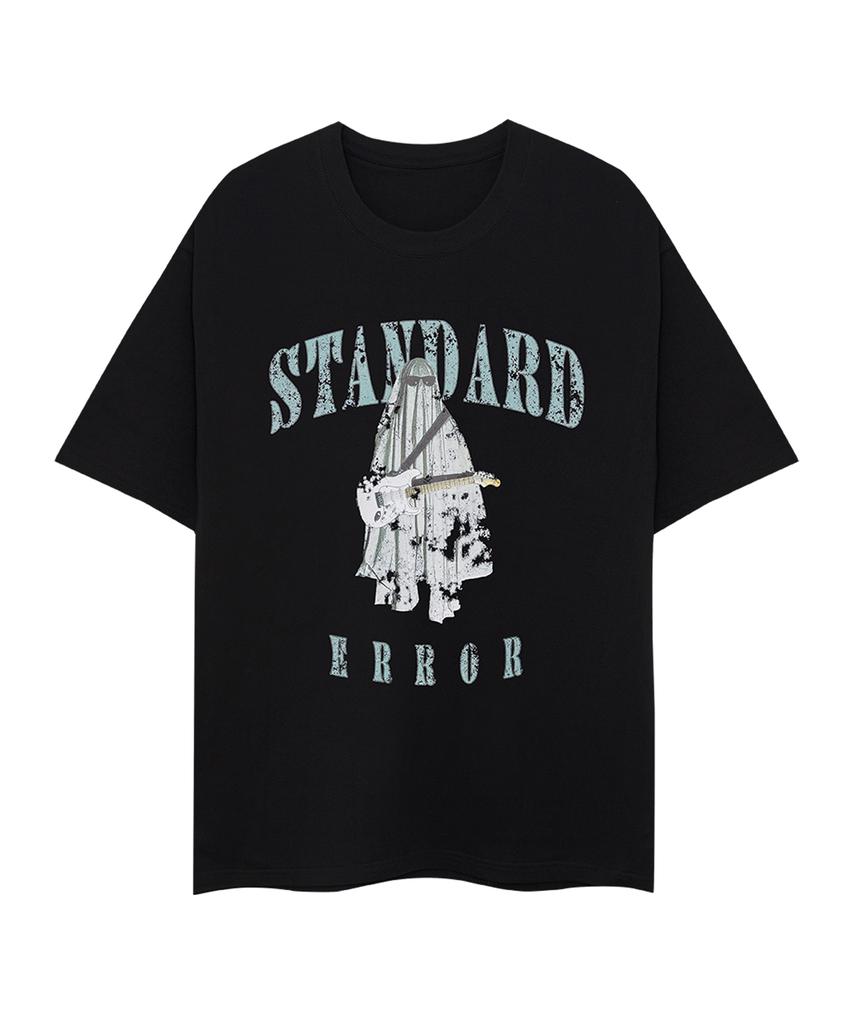 STANDARDERROR 87-Stan254 Фантомный Ритм Трещина Сплошная Футболка с Коротким Рукавом (2 цвета)