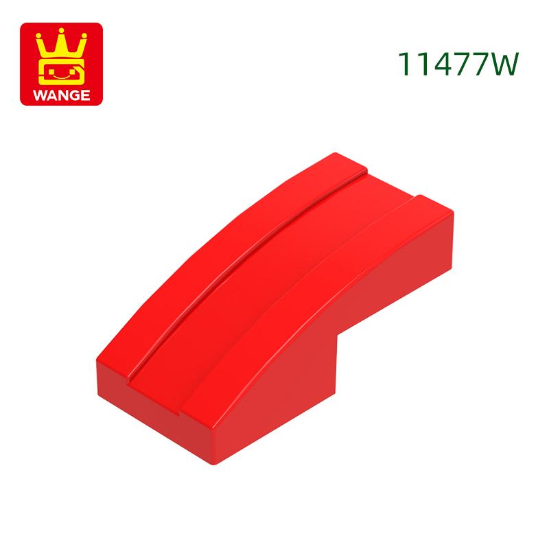 333 шт./лот 11477W Наклонный изогнутый элемент 2x1 Деталь Moc Цветные Аксессуары Совместимые с Кирпичиками DIY Детская Игрушка Строительная Сборка Детали