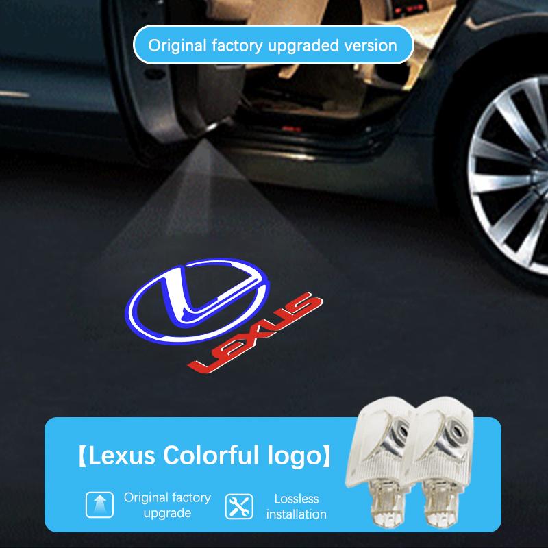 LED Projector Lamp Car Door Welcome Ghost Shadow Lights For Lexus RX ES GX LS LX IS GS RC UX ES200 ES250 ES260 ES300 RX300 RX270
