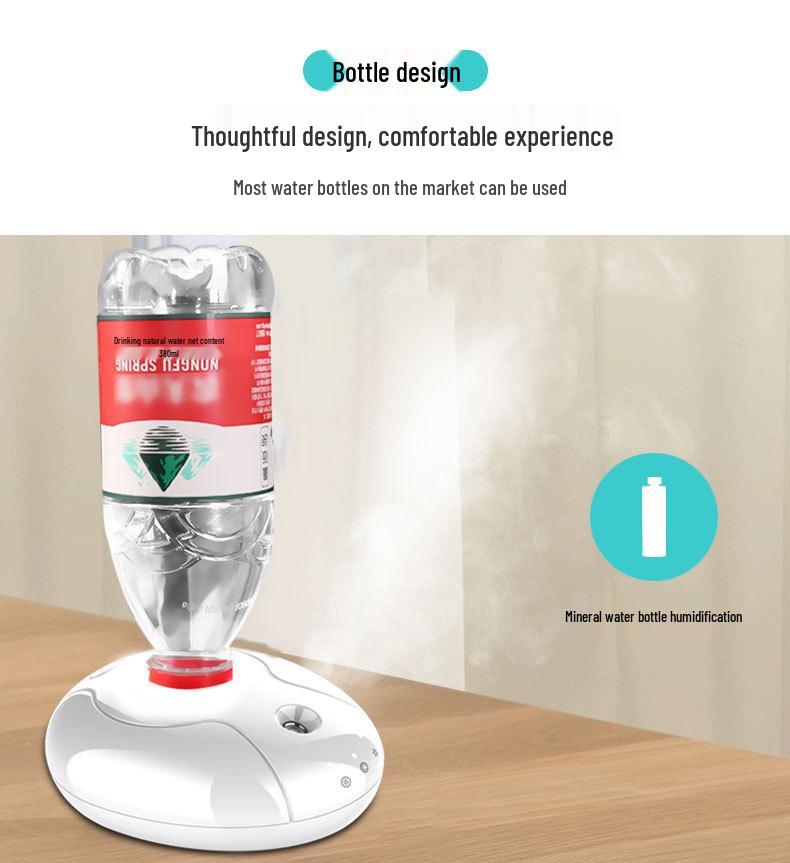 USB Тихий увлажнитель с распылителем для дома, автомобиля и спальни