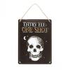 Entry Fee One Shot Hanging Sign