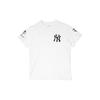 New Era Летняя футболка New York Yankees в американском стиле, короткий рукав, унисекс, белая 12360536