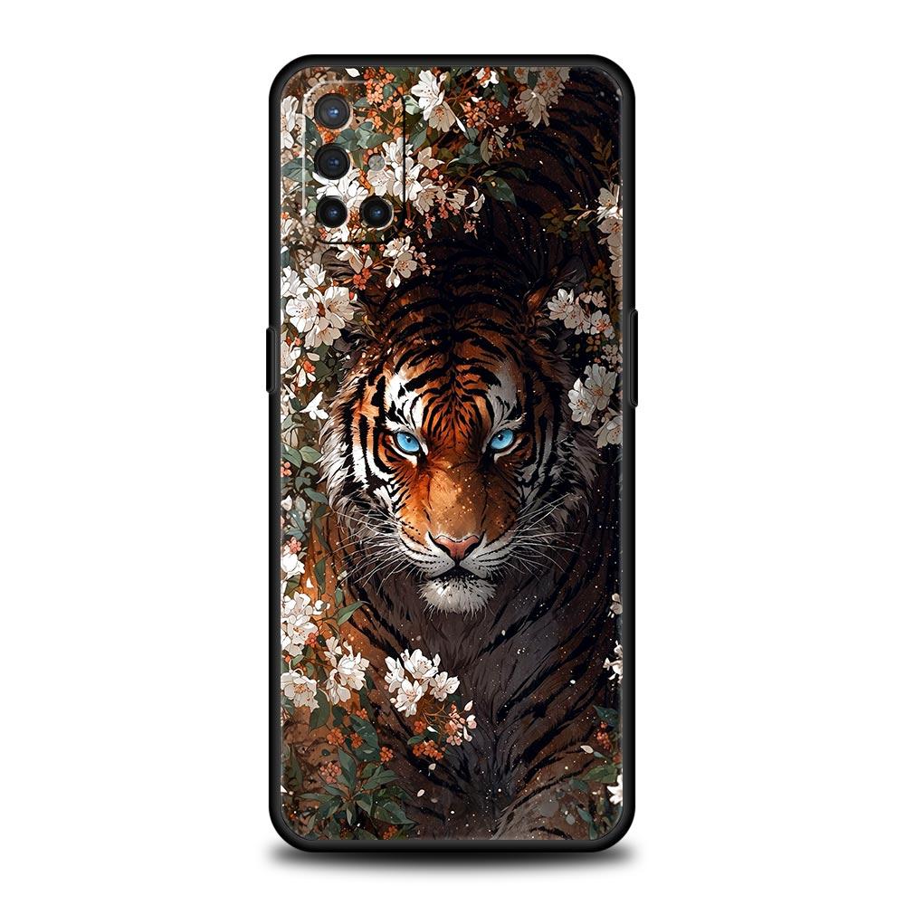 Крутой чехол для телефона с изображением животного Тигра Льва для OnePlus 15 13 12 11 10 9 8 15T 13T 10T 7T Pro 13R 12R 9RT 8T Nord 4 N10 2T CE 2 3 5G