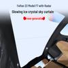 Feifan 23 Model F7 Radar Sunroof Ice Crystal Sunshade: Heat Insulation & Privacy Board.