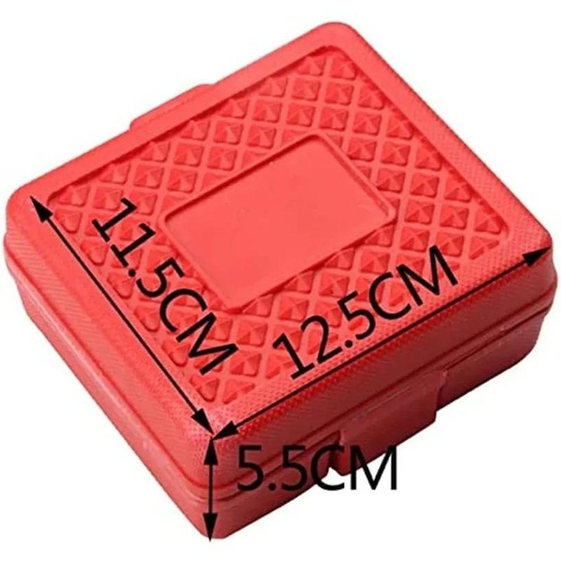 14 Pcs E-Torx Hexagonal Plum Socket Set with Case 1/4, 3/8, 1/2 In Drive Female External Star Socket Set E4-E24 Torque Sockets