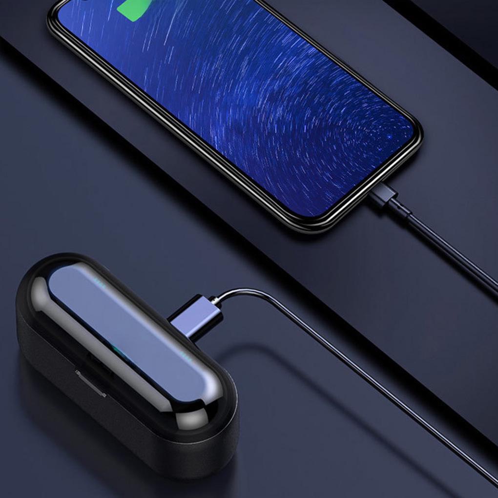 F9 TWS 5.0 Bluetooth Earbuds: Waterproof, Touch Control, True Wireless Sports Headset